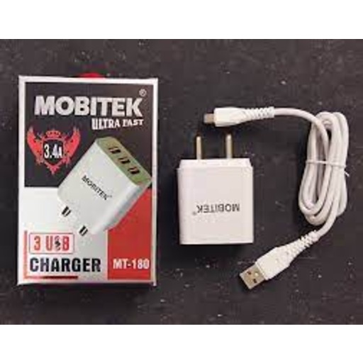 Mobitek Ultra fast Charger 3.4a mt -180
