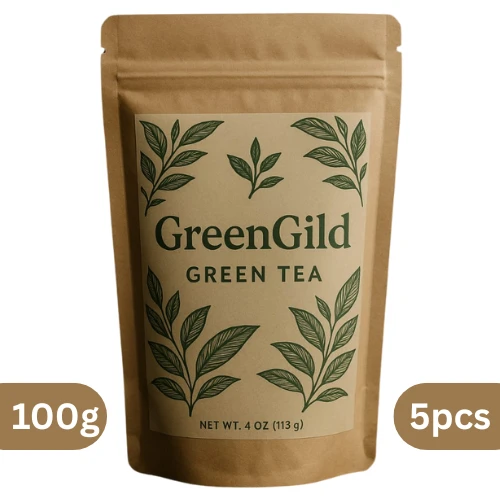 Green Gild Green Tea1 100g pack of 5