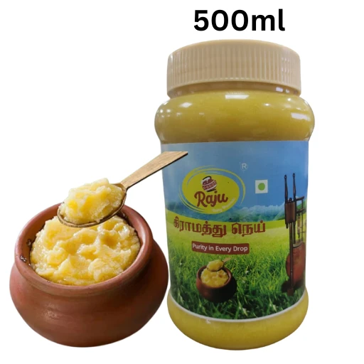 Raju Original Village Ghee (Gramathu Nei) – 100% Pure & Natural 500g